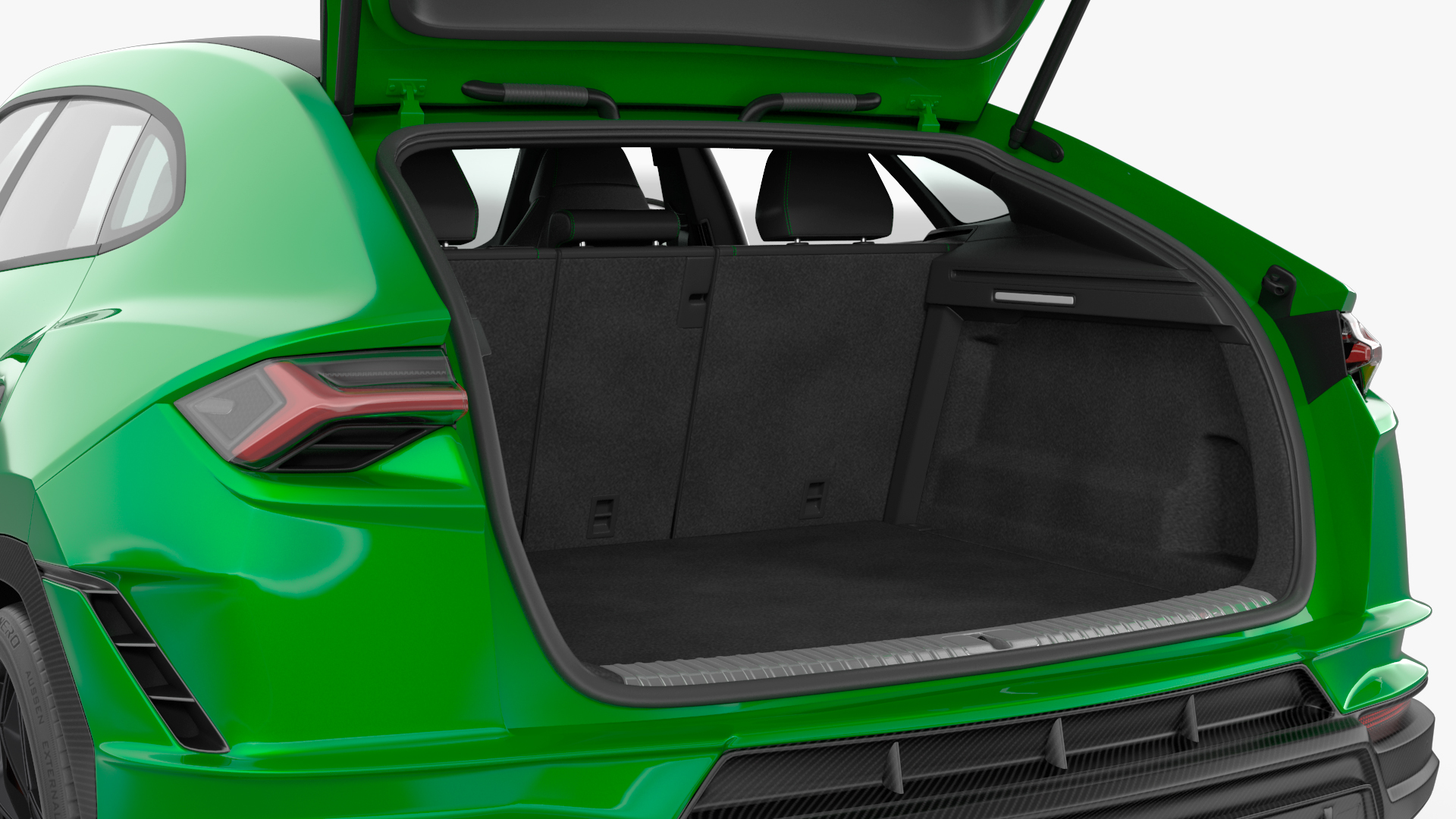 Lamborghini Urus Performante SUV Rigged 3D model
