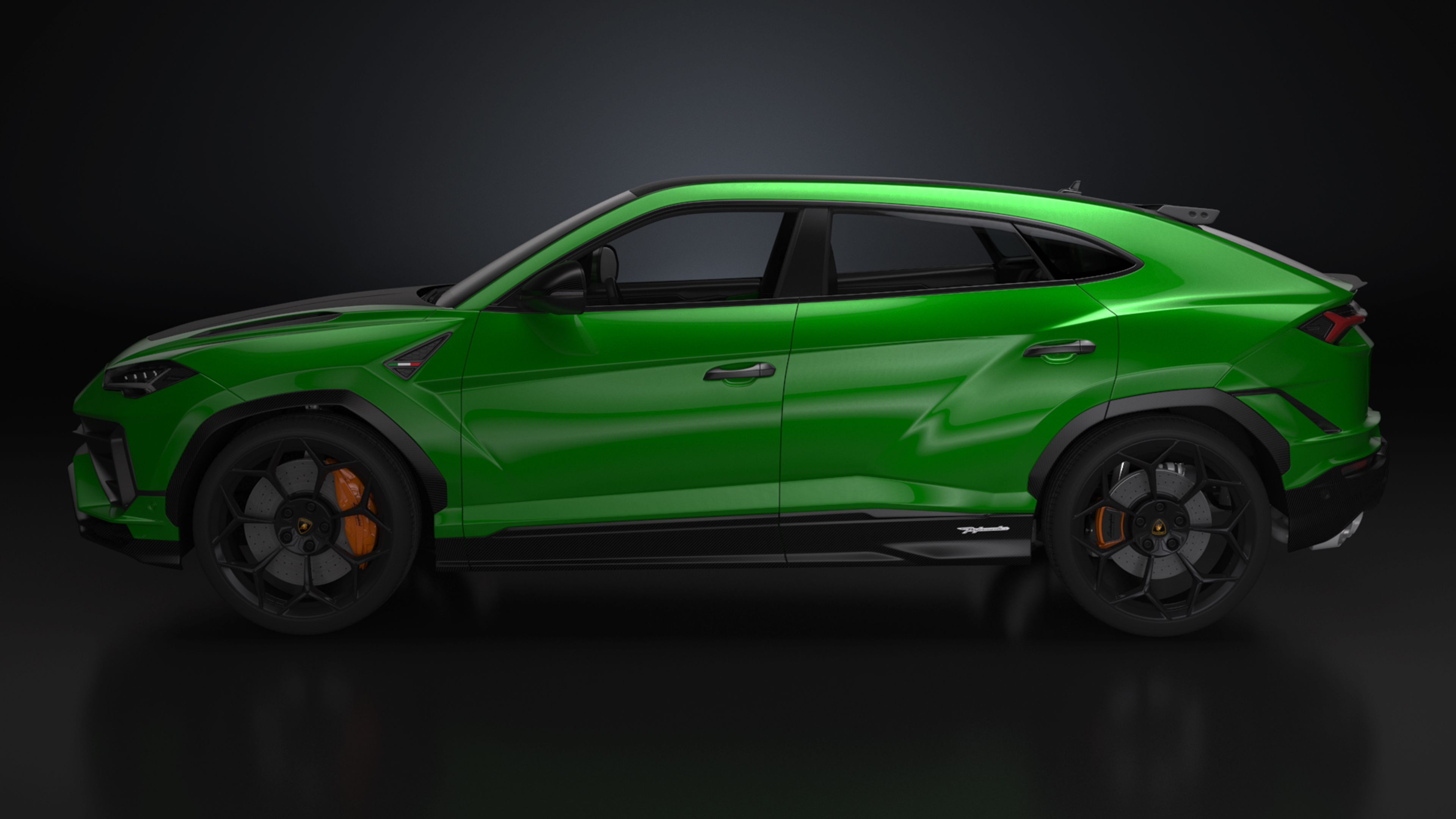 Lamborghini Urus Performante SUV Rigged 3D model