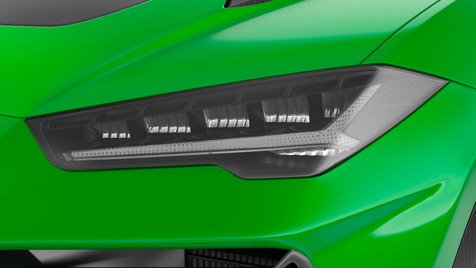 Lamborghini Urus Performante SUV Rigged 3D model