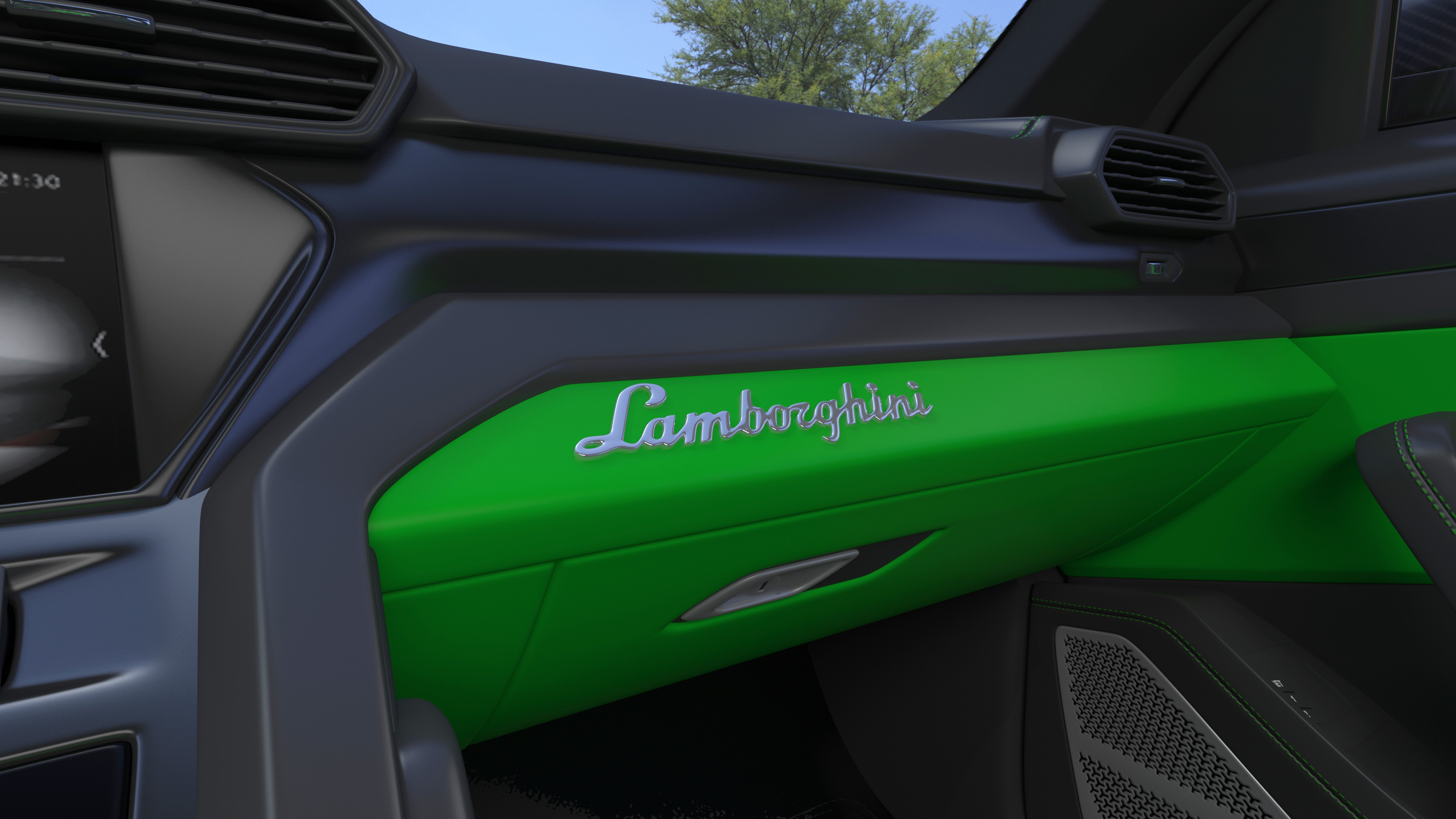 Lamborghini Urus Performante SUV Rigged 3D model