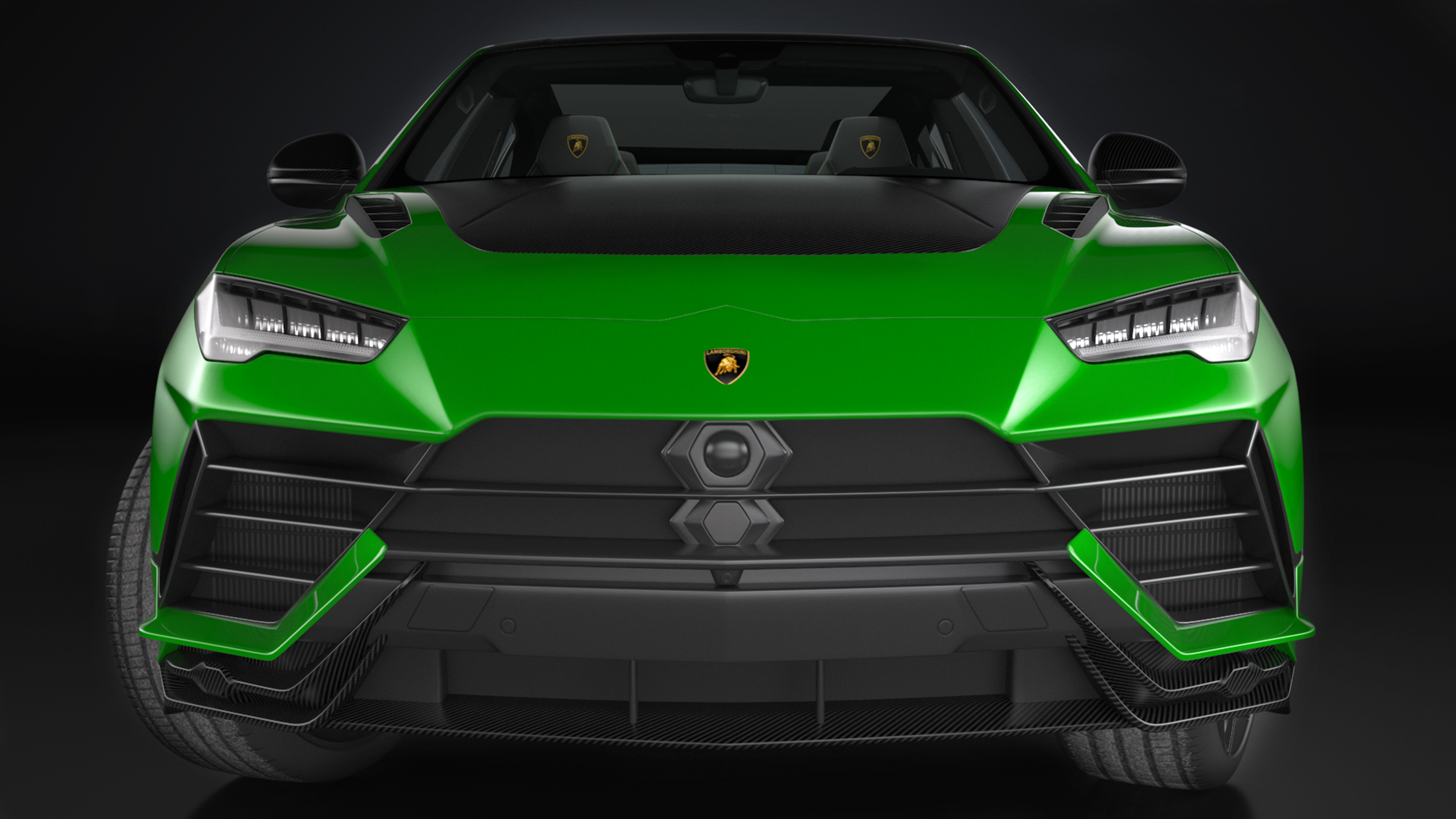 Lamborghini Urus Performante SUV Rigged 3D model