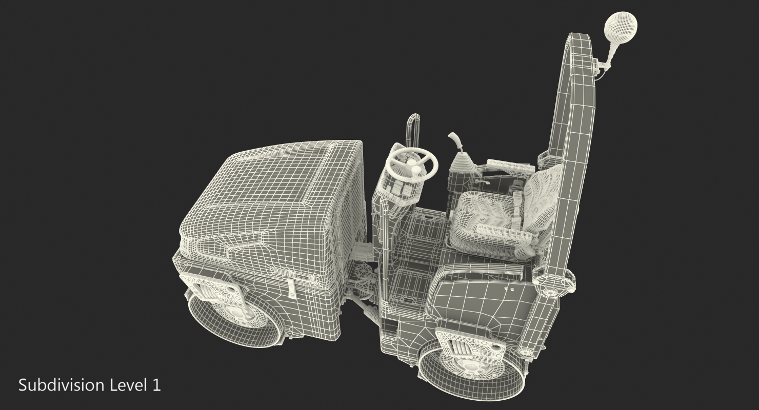 3D Tandem Vibratory Roller Generic