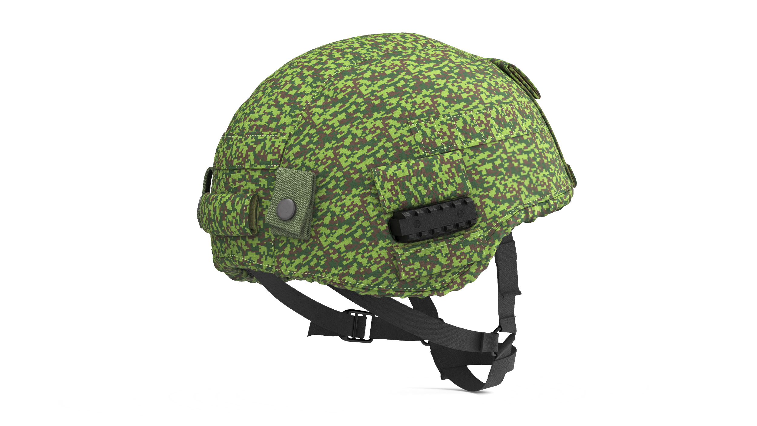 Dark Helmet Ratnik Dark Green Case 3D model