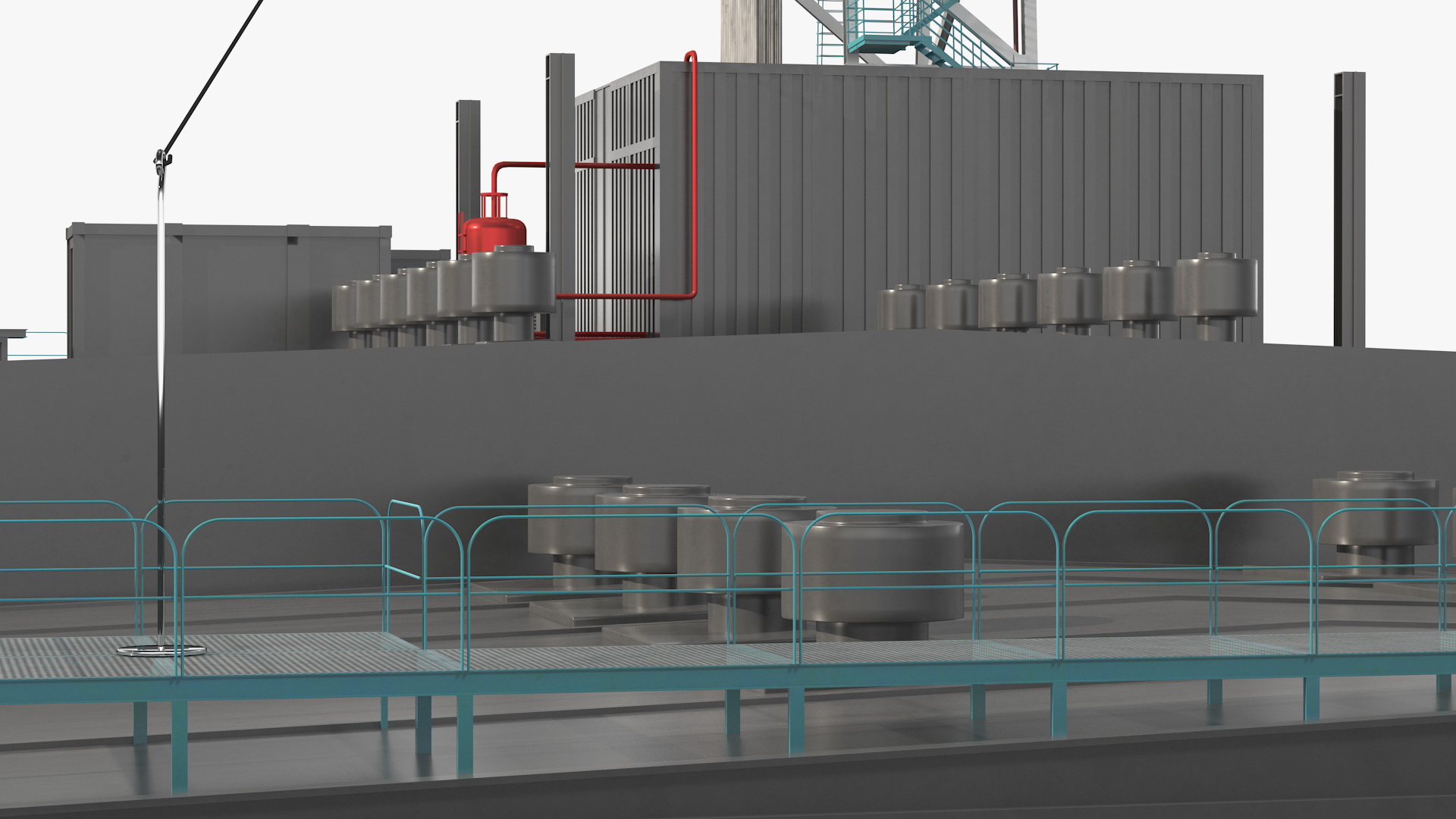 Sectional Drilling Rig 3D