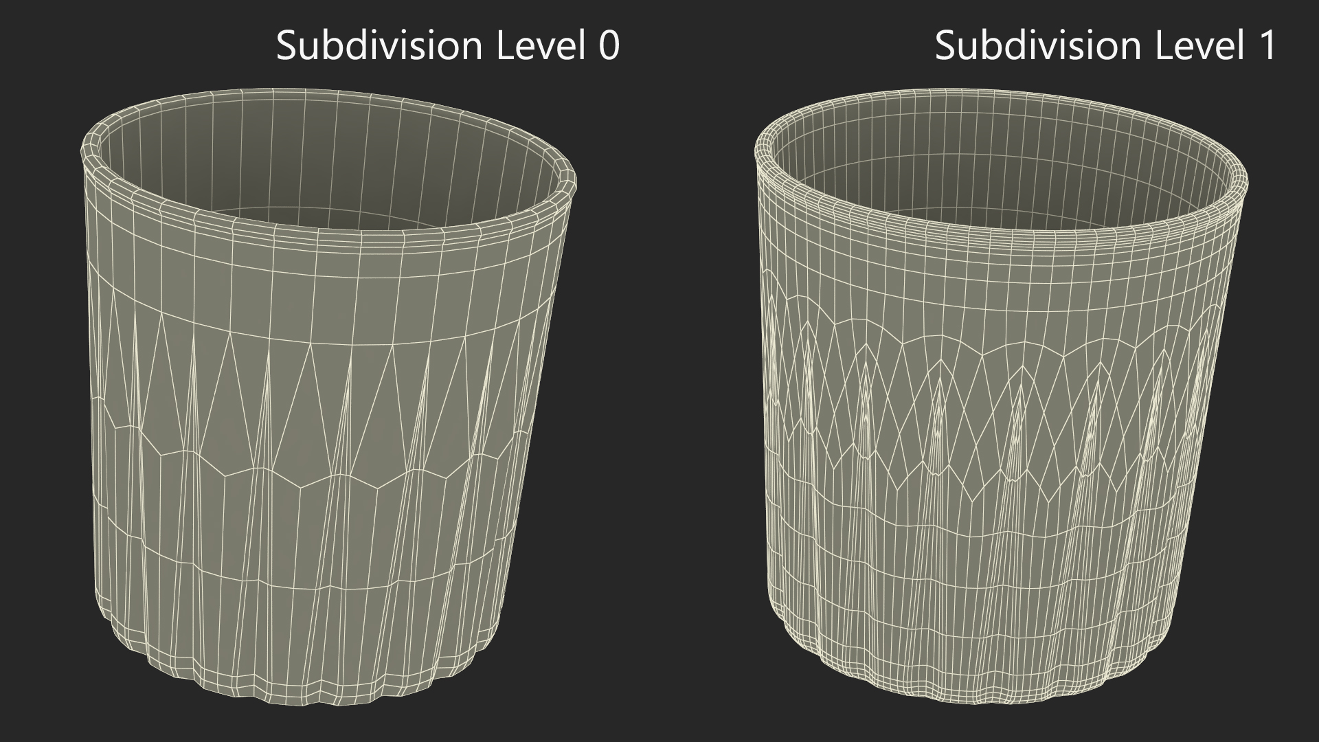 3D European Crystal Rocks Glass model