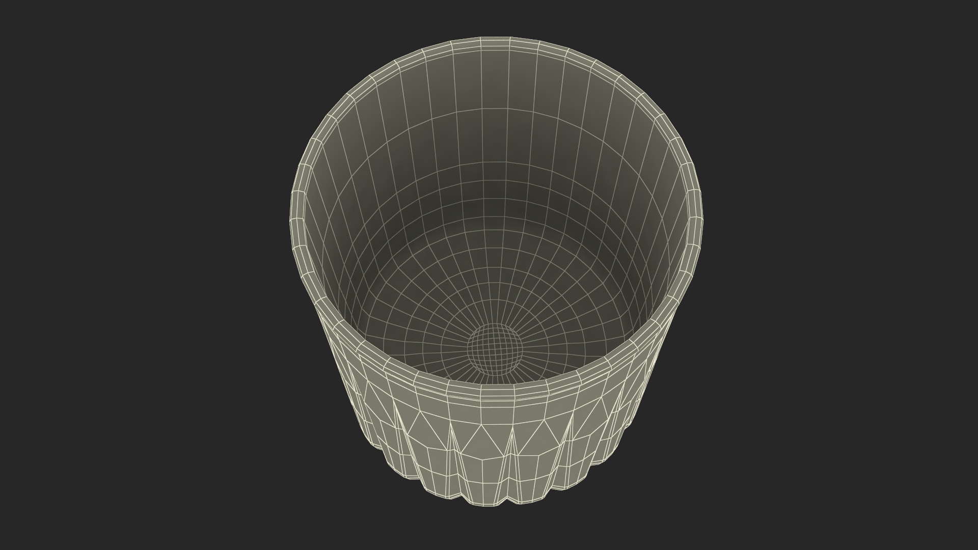 3D European Crystal Rocks Glass model