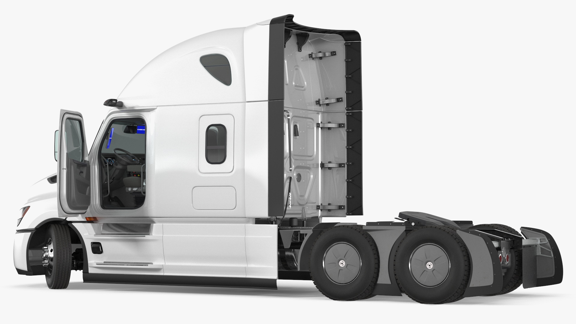 Cascadia 2025 Freightliner Highway Semi Truck Rigged - view 6