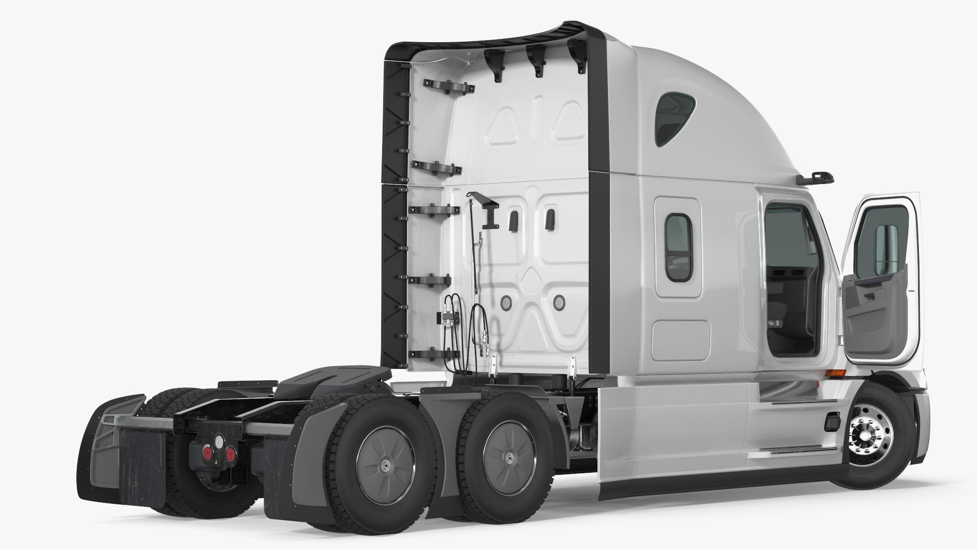 Cascadia 2025 Freightliner Highway Semi Truck Rigged - view 5