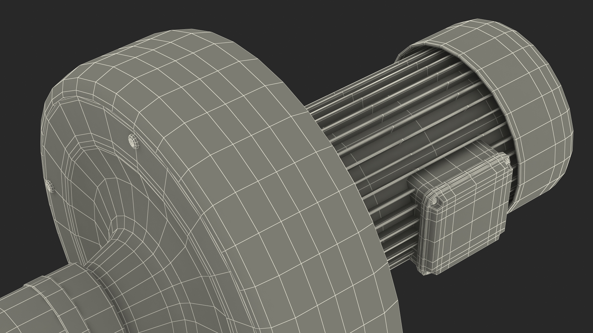 Exhaust Fume Extraction System Single Duct Rigged 3D model