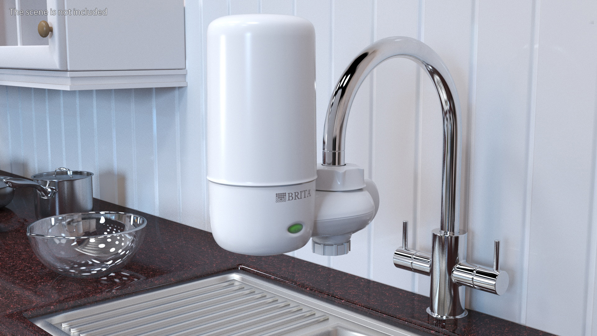 3D model Faucet Mount Brita Filter