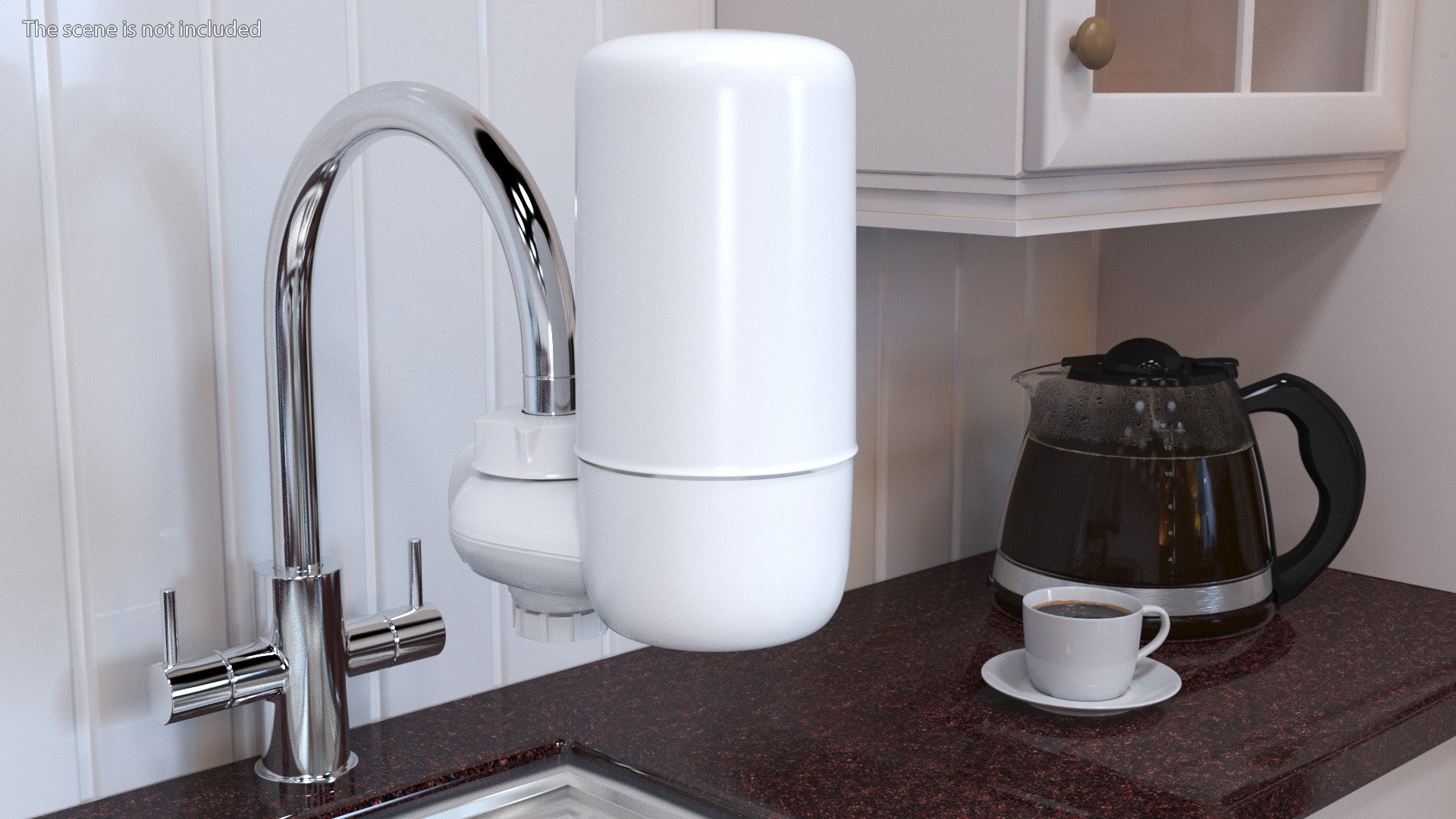 3D model Faucet Mount Brita Filter