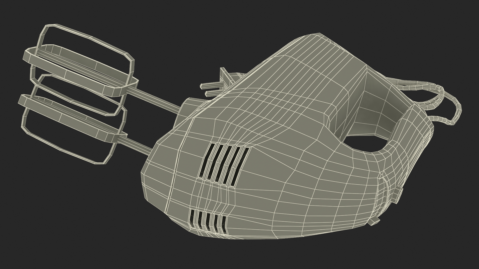 3D 5 Speed Hand Mixer model
