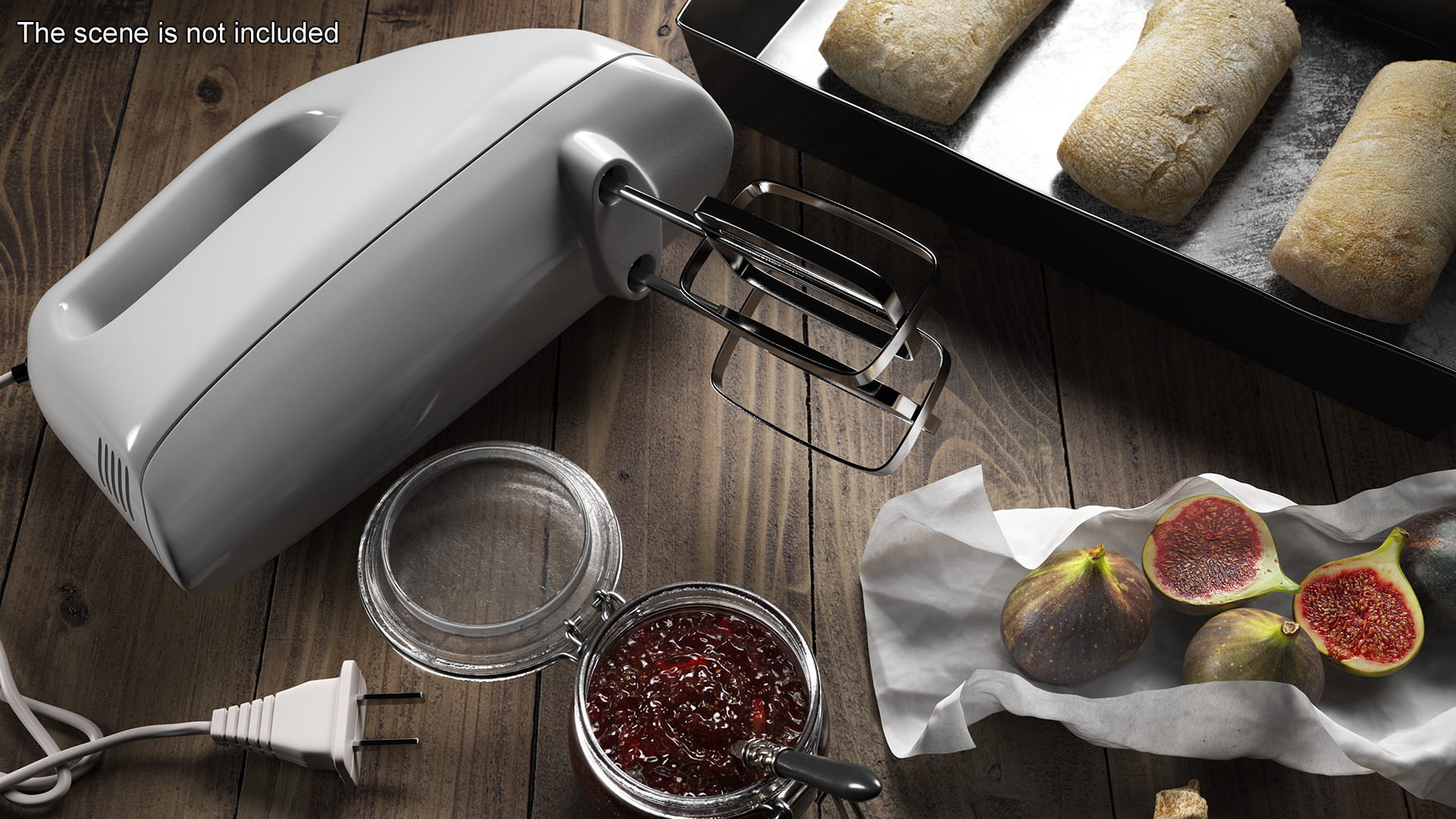 3D 5 Speed Hand Mixer model