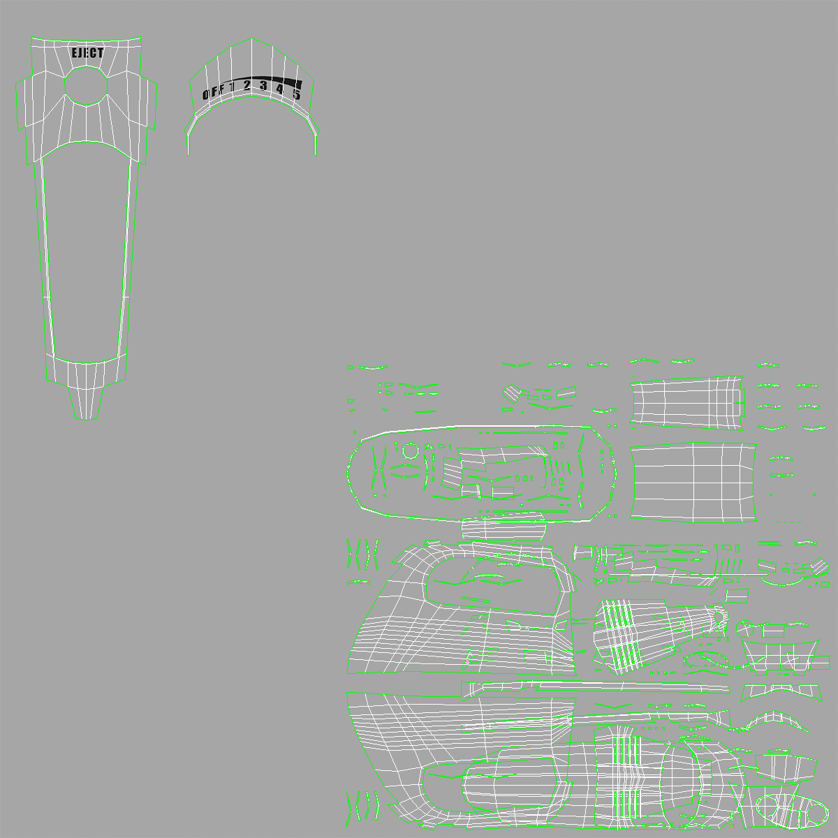 3D 5 Speed Hand Mixer model