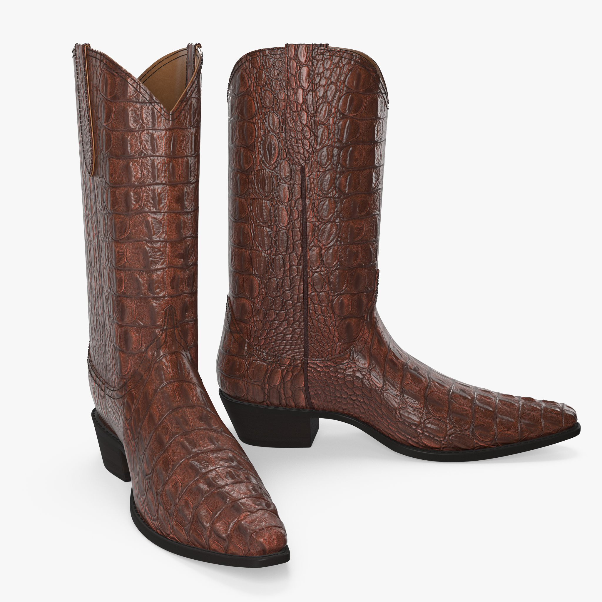 Crocodile Cowboy Boots