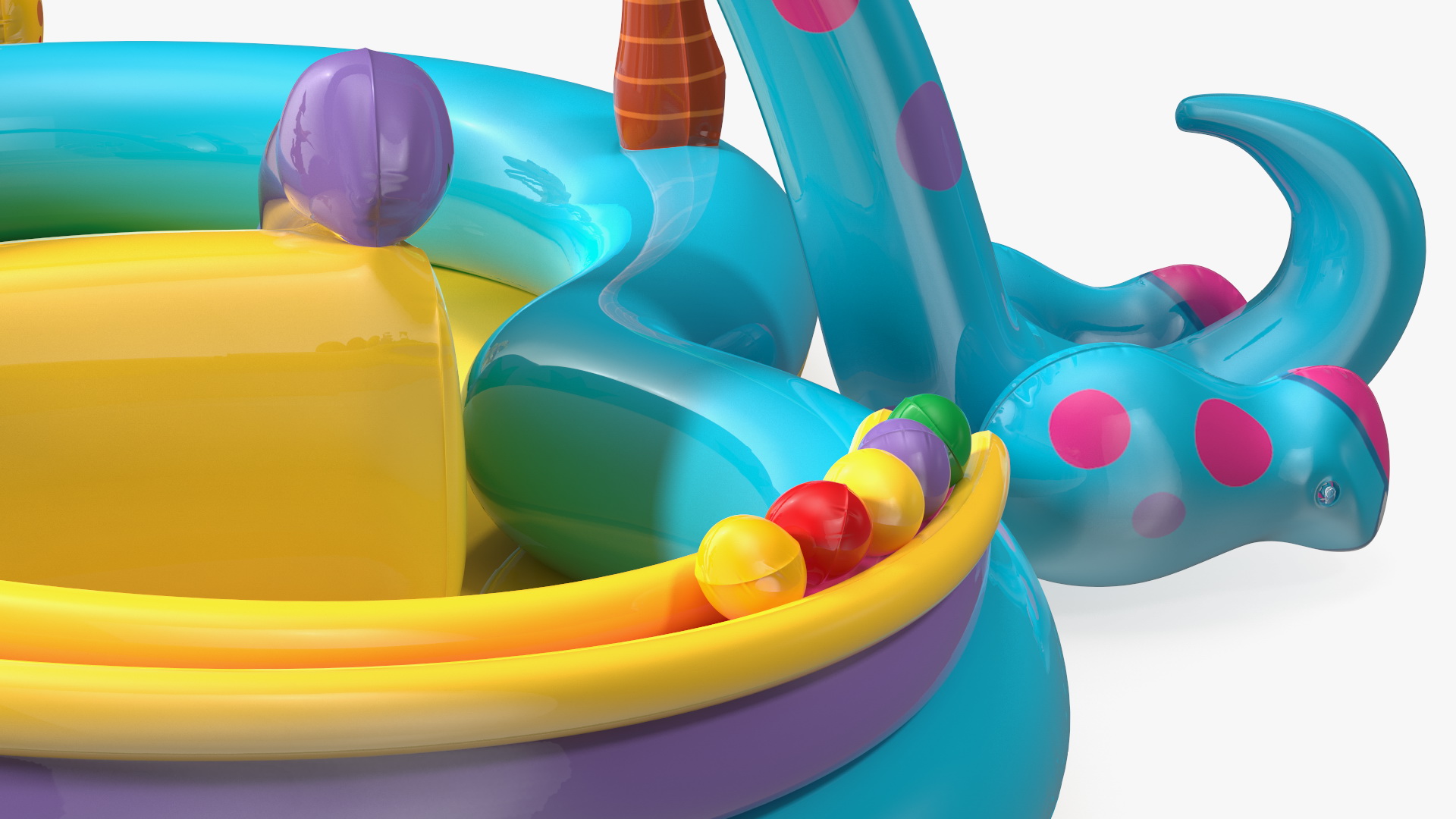 3D Dinoland Inflatable Play Center