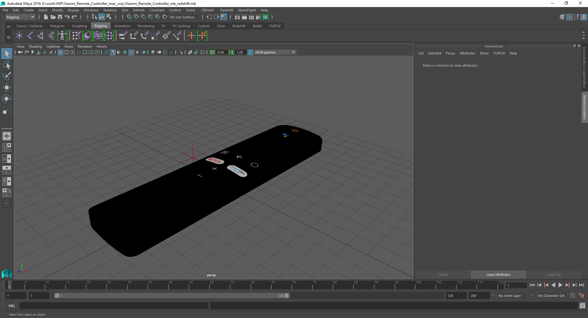 Xiaomi Remote Controller 3D model