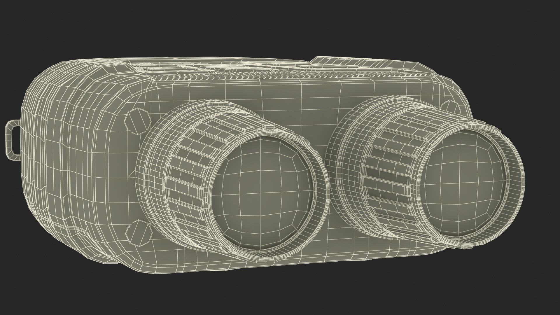 3D model Night Vision Binocular Rexing Como Color