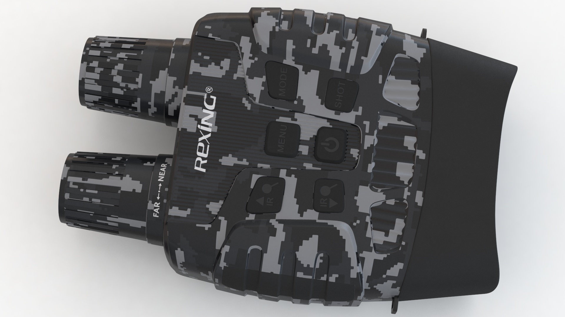 3D model Night Vision Binocular Rexing Como Color