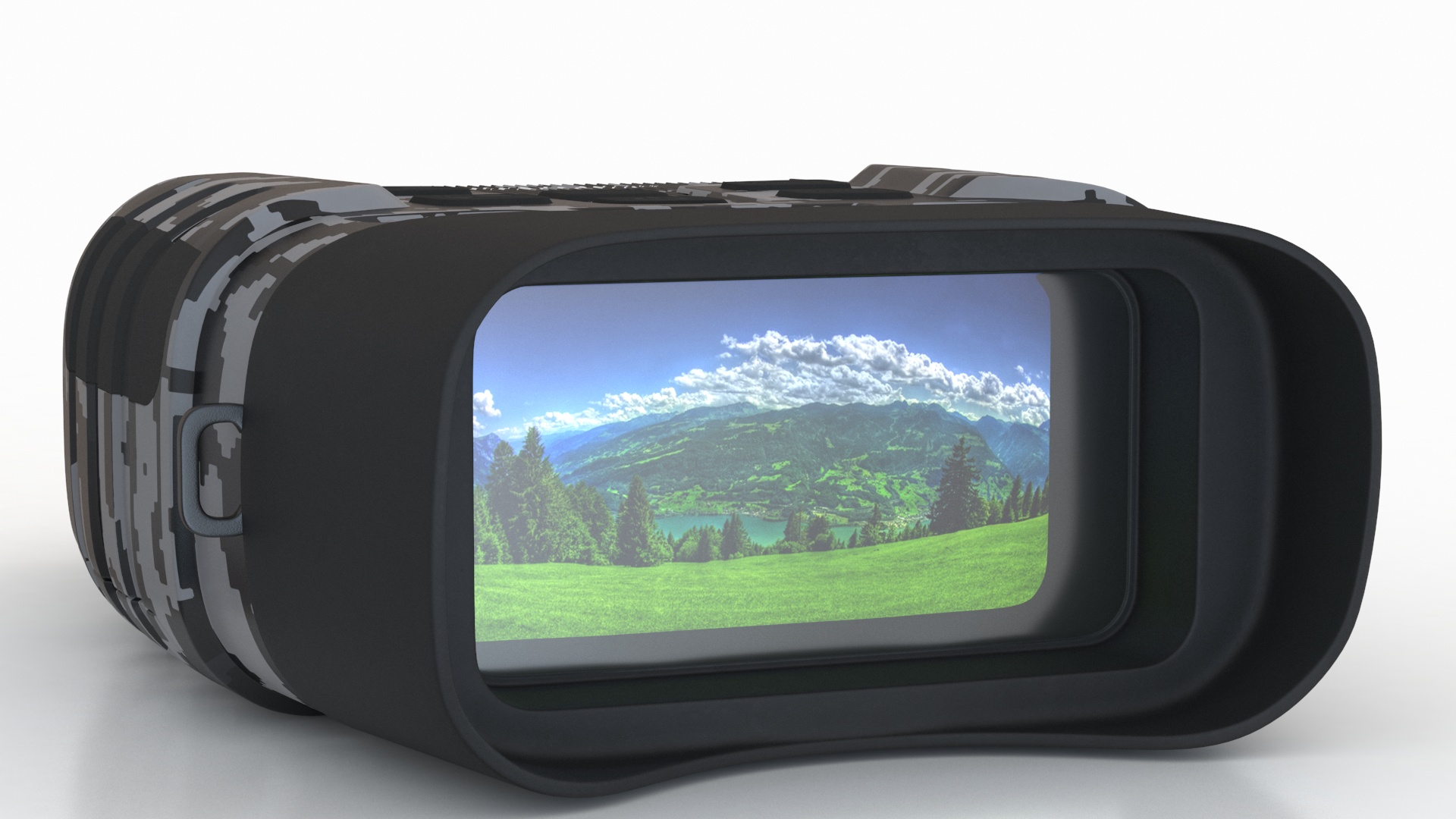 3D model Night Vision Binocular Rexing Como Color