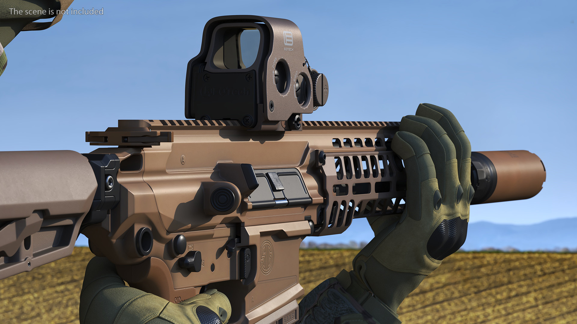 3D SIG XM7 Assault Rifle