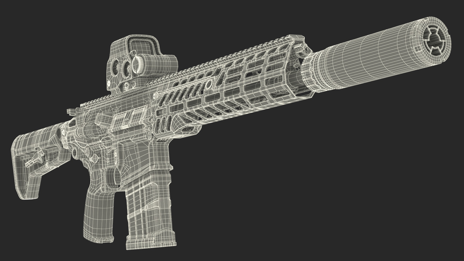 3D SIG XM7 Assault Rifle