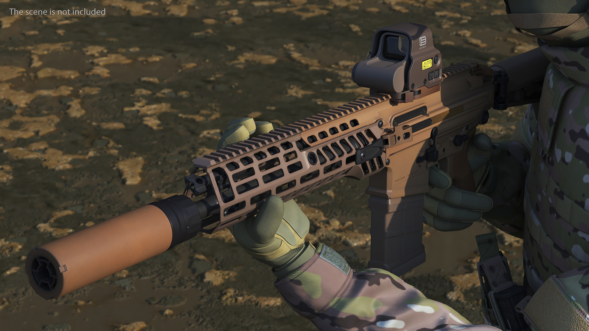 3D SIG XM7 Assault Rifle
