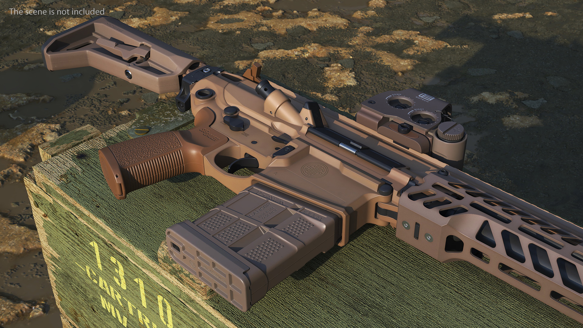 3D SIG XM7 Assault Rifle