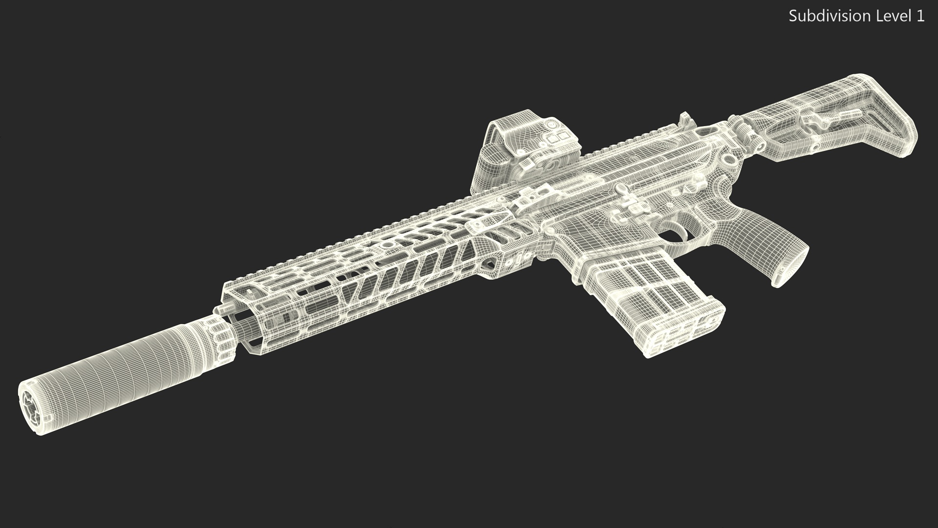 3D SIG XM7 Assault Rifle