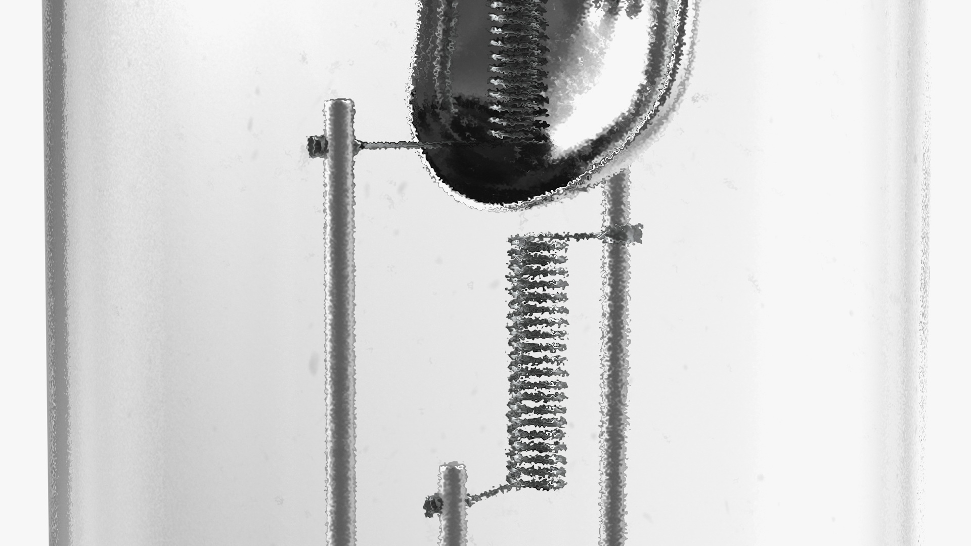 Automotive H4 Halogen Light Bulb 3D