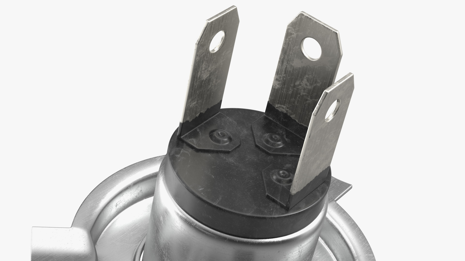 Automotive H4 Halogen Light Bulb 3D