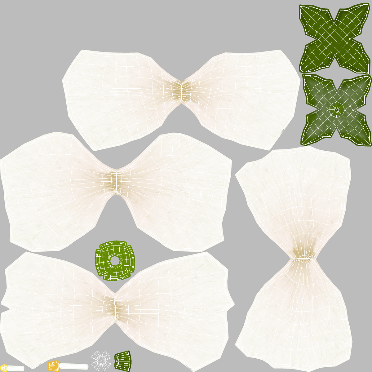Jasmine Flower 3D model