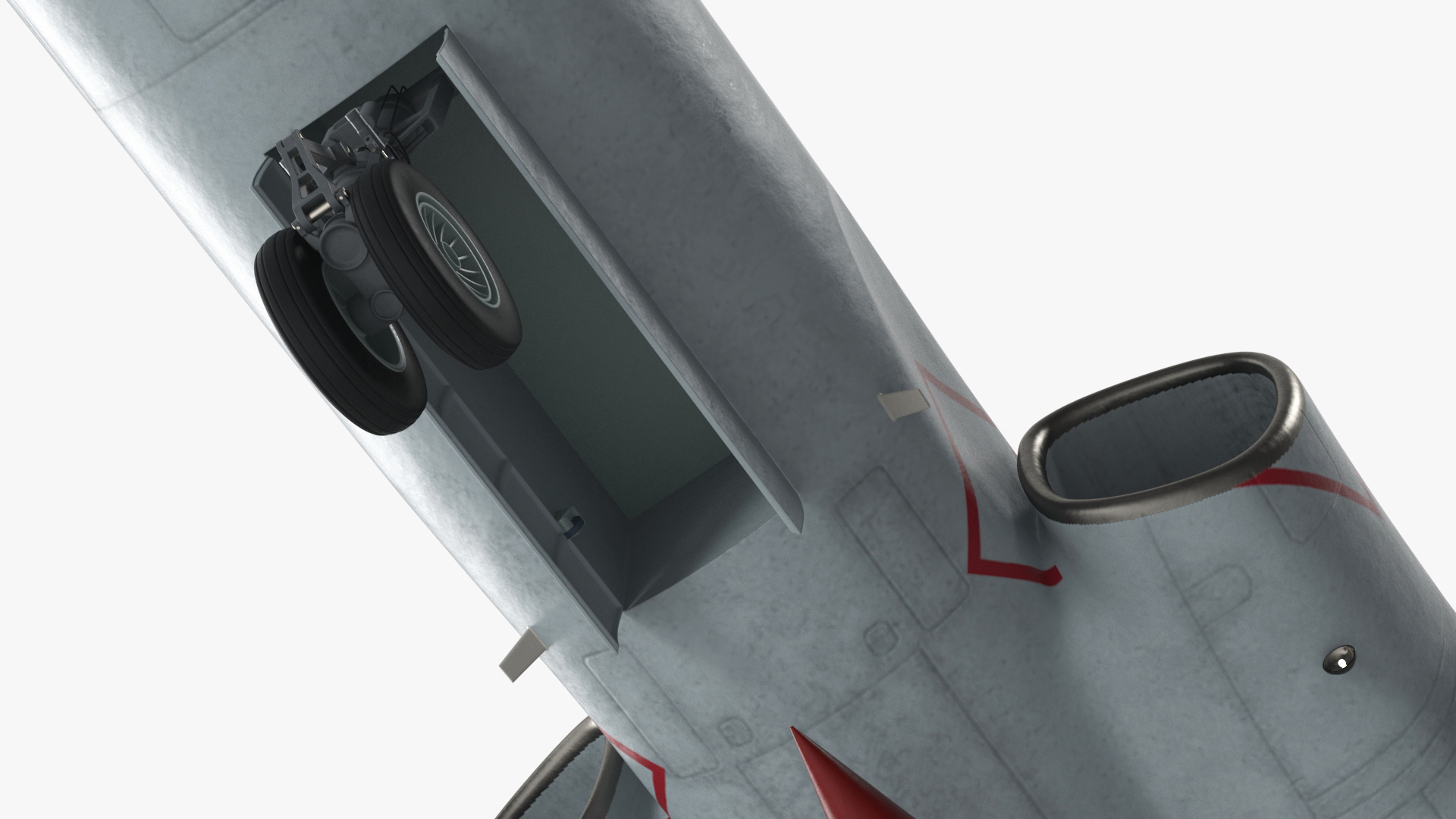 3D model Xian H-6 China Strategic Bomber with Strategic Strike Weapon