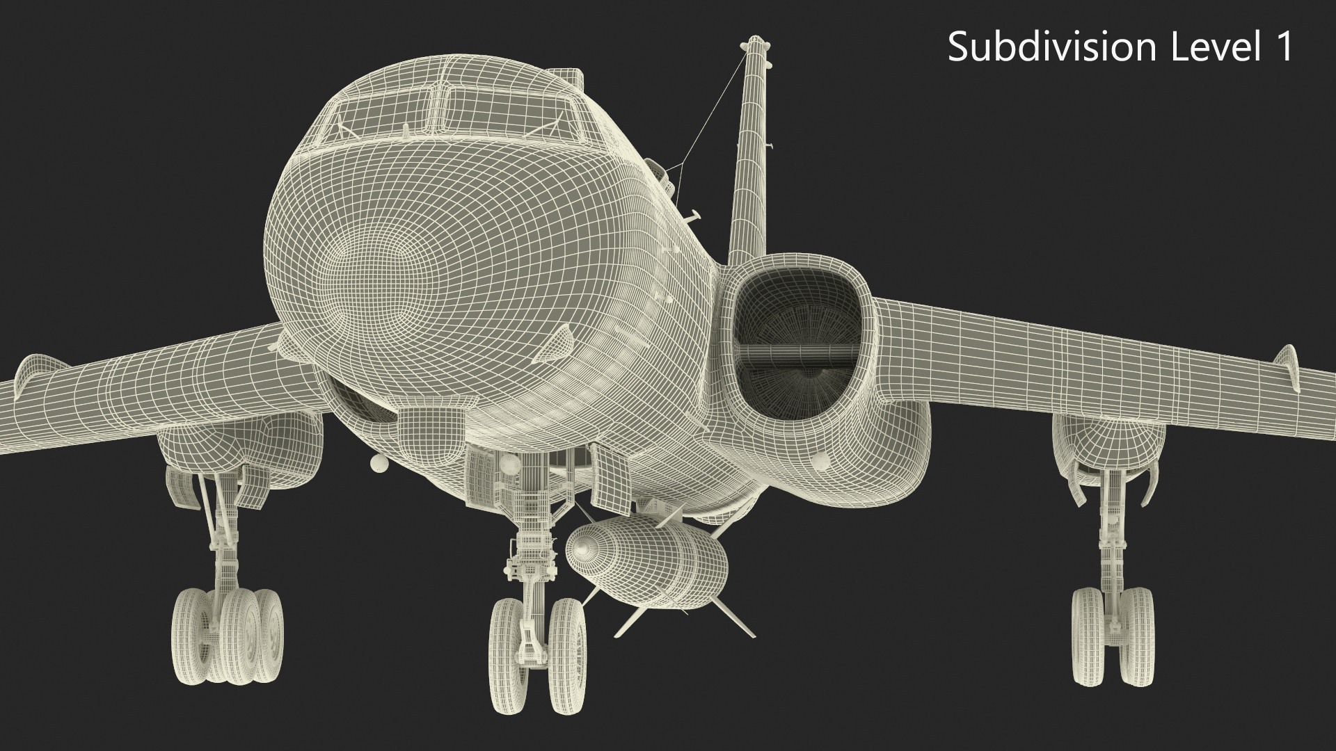 3D model Xian H-6 China Strategic Bomber with Strategic Strike Weapon