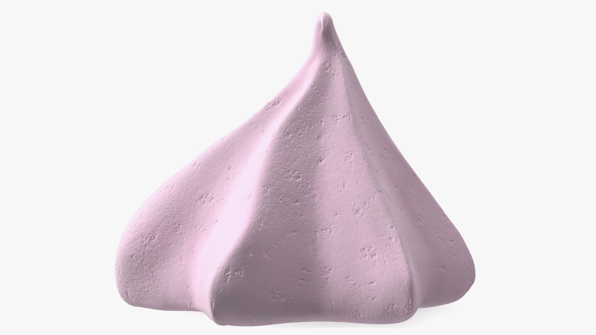 Small Cone Meringue Pink 3D model