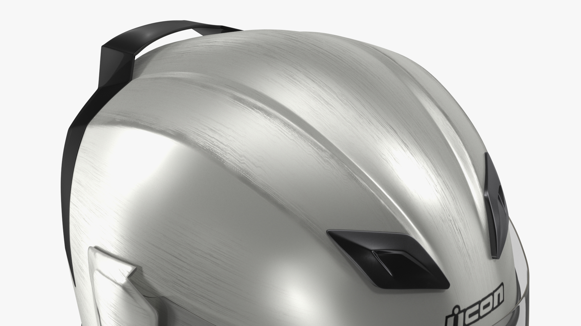 3D Full Face Motorcycle Helmet Icon Airflite Quicksilver model