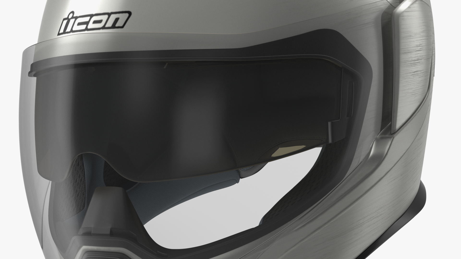 3D Full Face Motorcycle Helmet Icon Airflite Quicksilver model