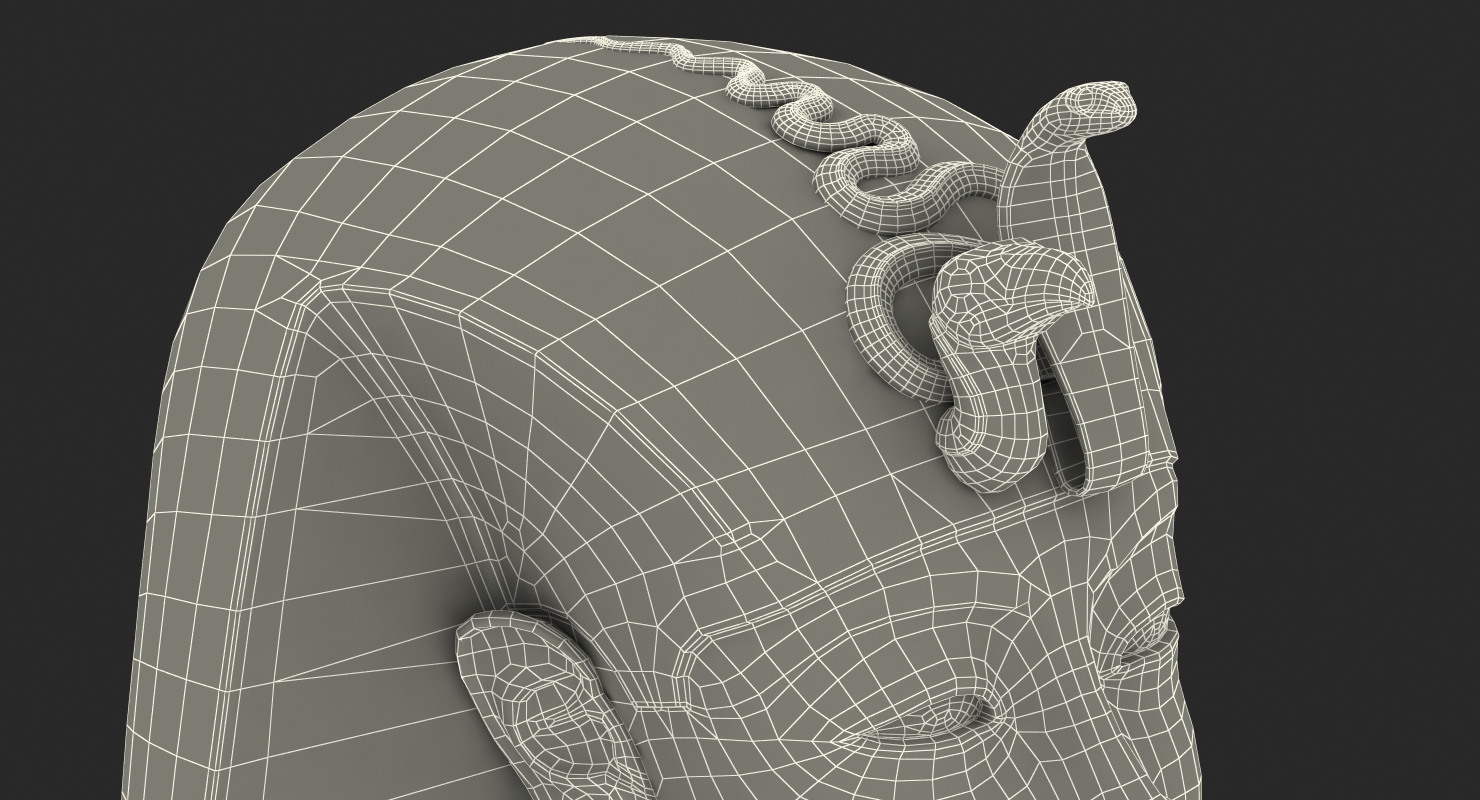 Mask of Tutankhamun 3D model