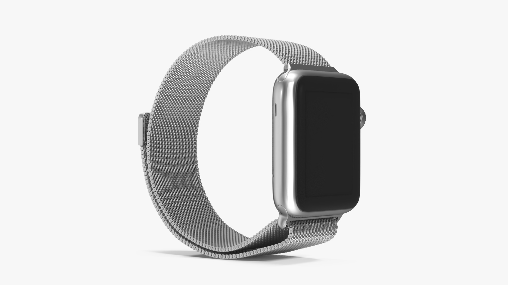 3D Apple Watch with Mesh Band