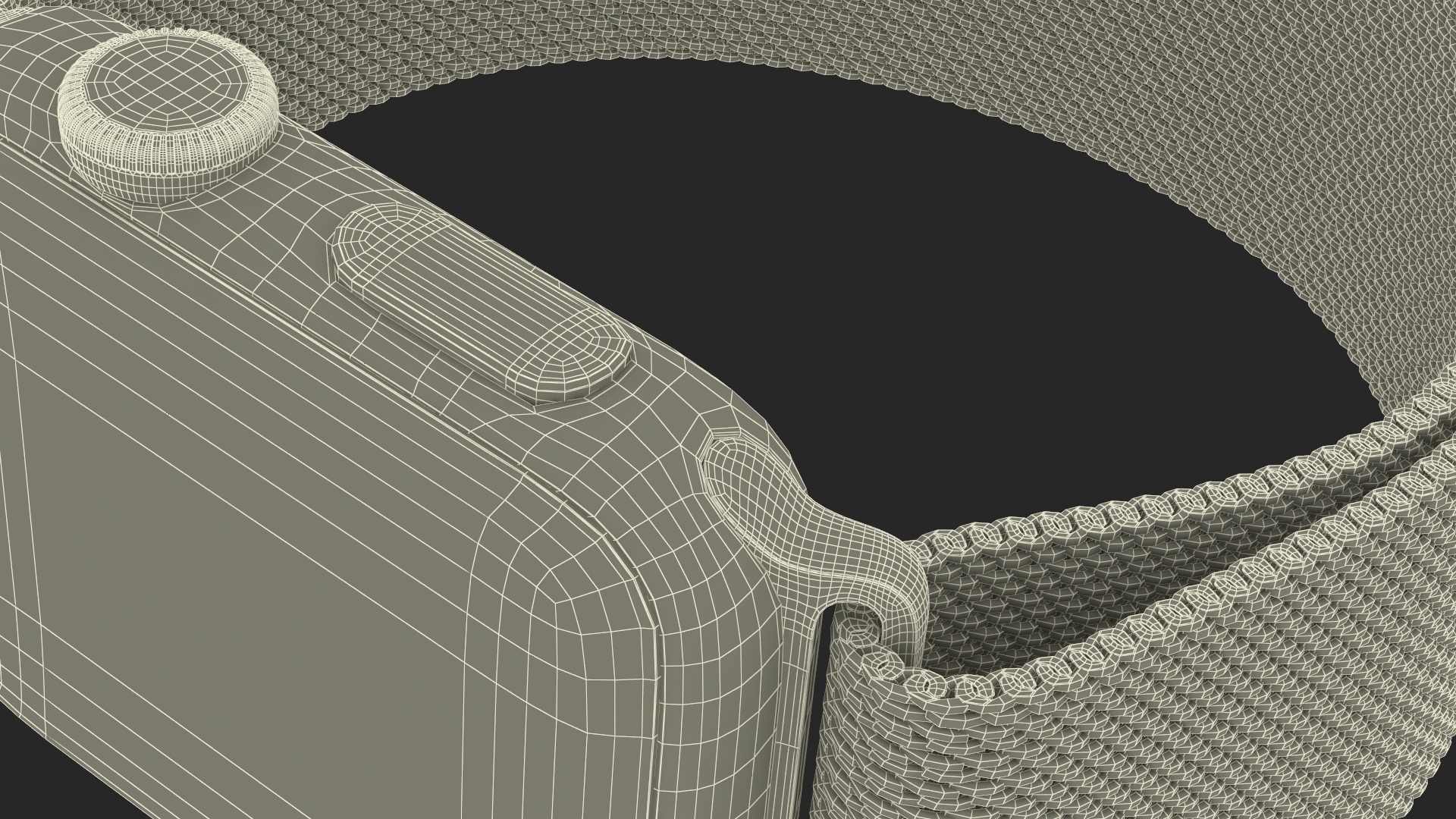 3D Apple Watch with Mesh Band