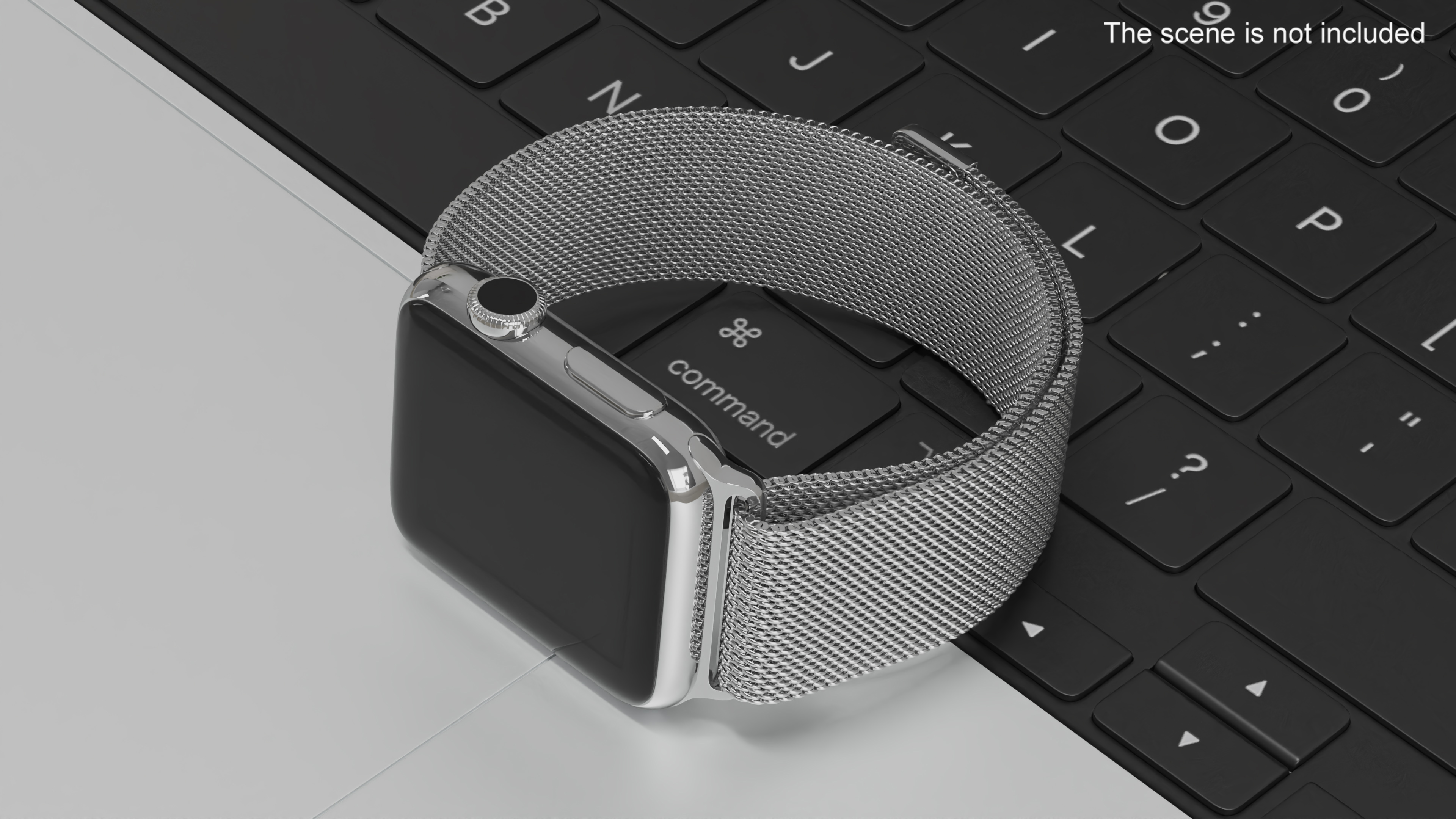 3D Apple Watch with Mesh Band