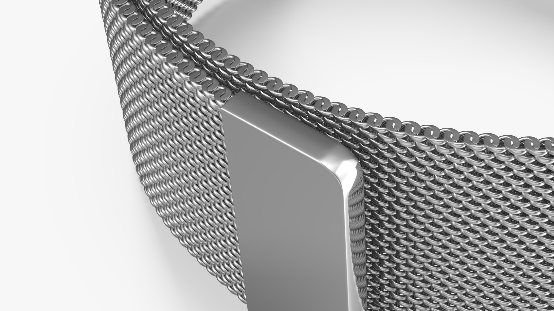 3D Apple Watch with Mesh Band
