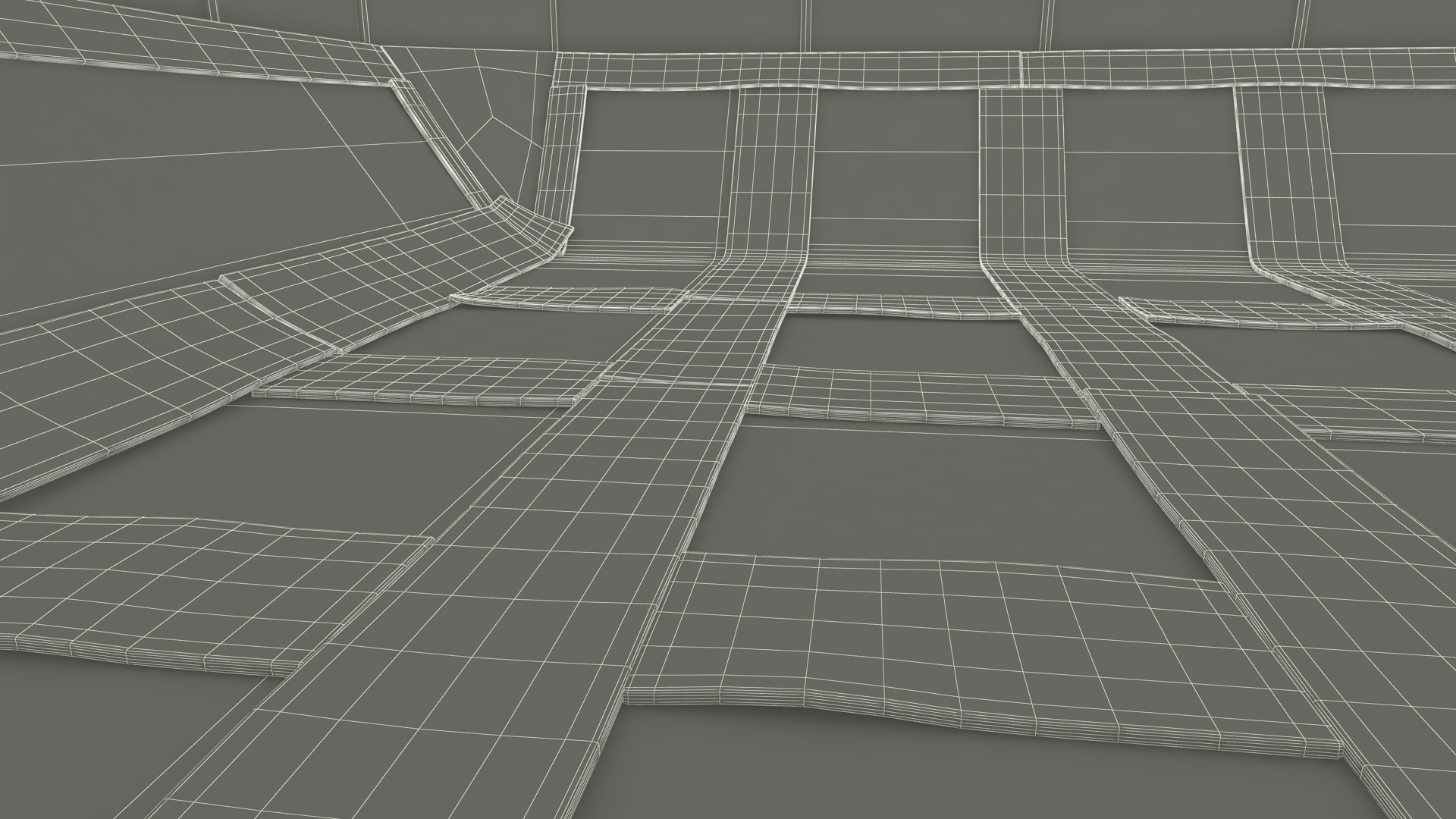 3D model Trampoline Room