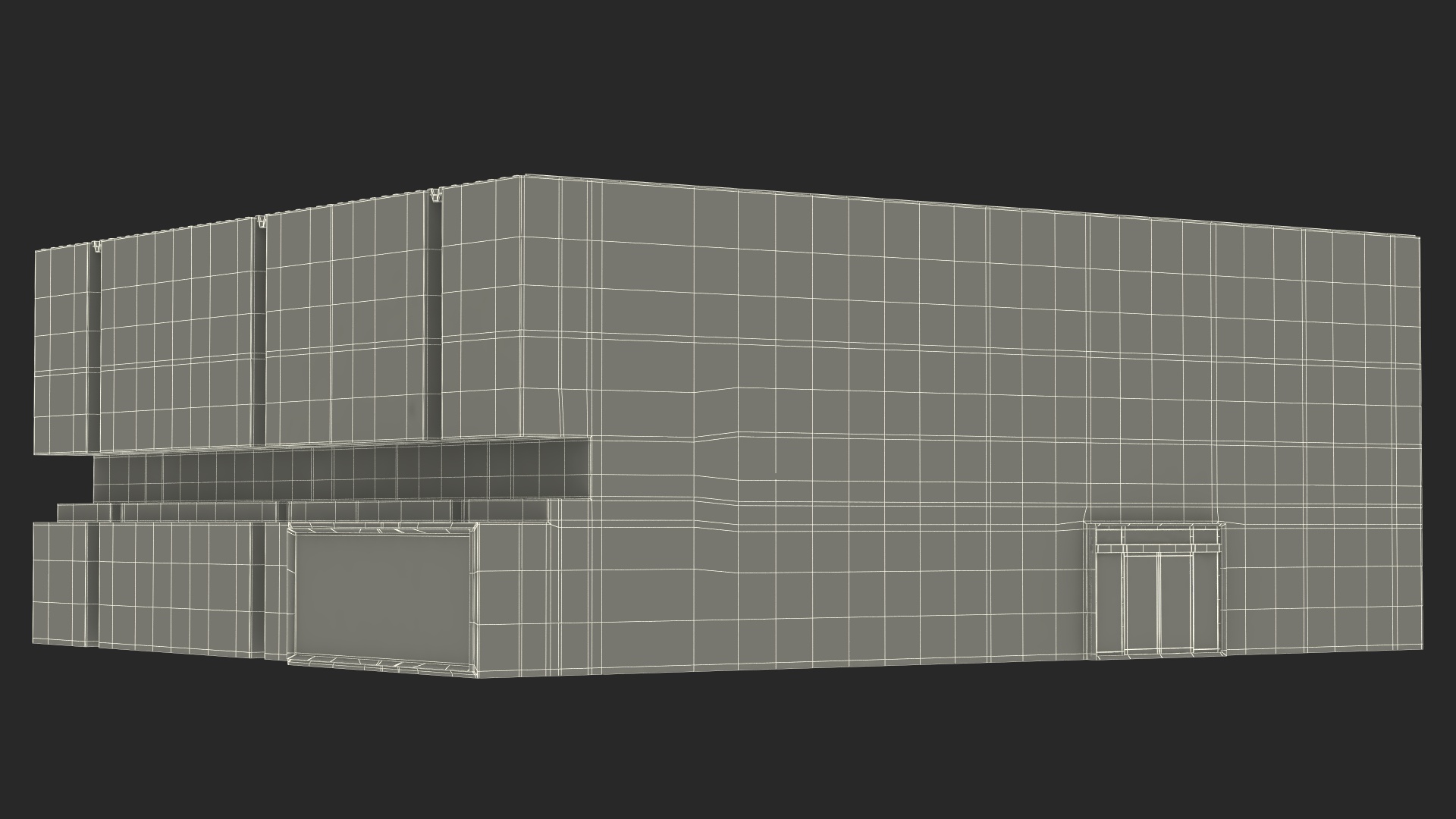 3D model Trampoline Room