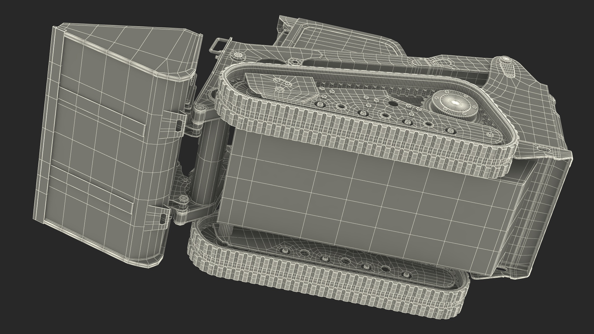 Skid Steer or Compact Track Loader 3D model