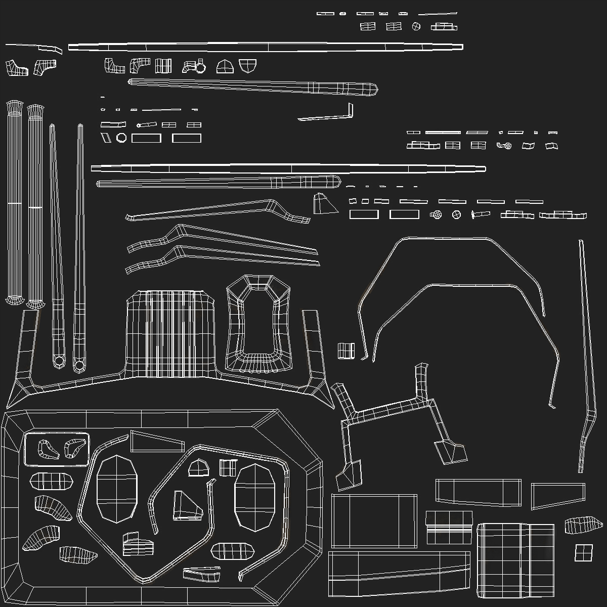 Skid Steer or Compact Track Loader 3D model