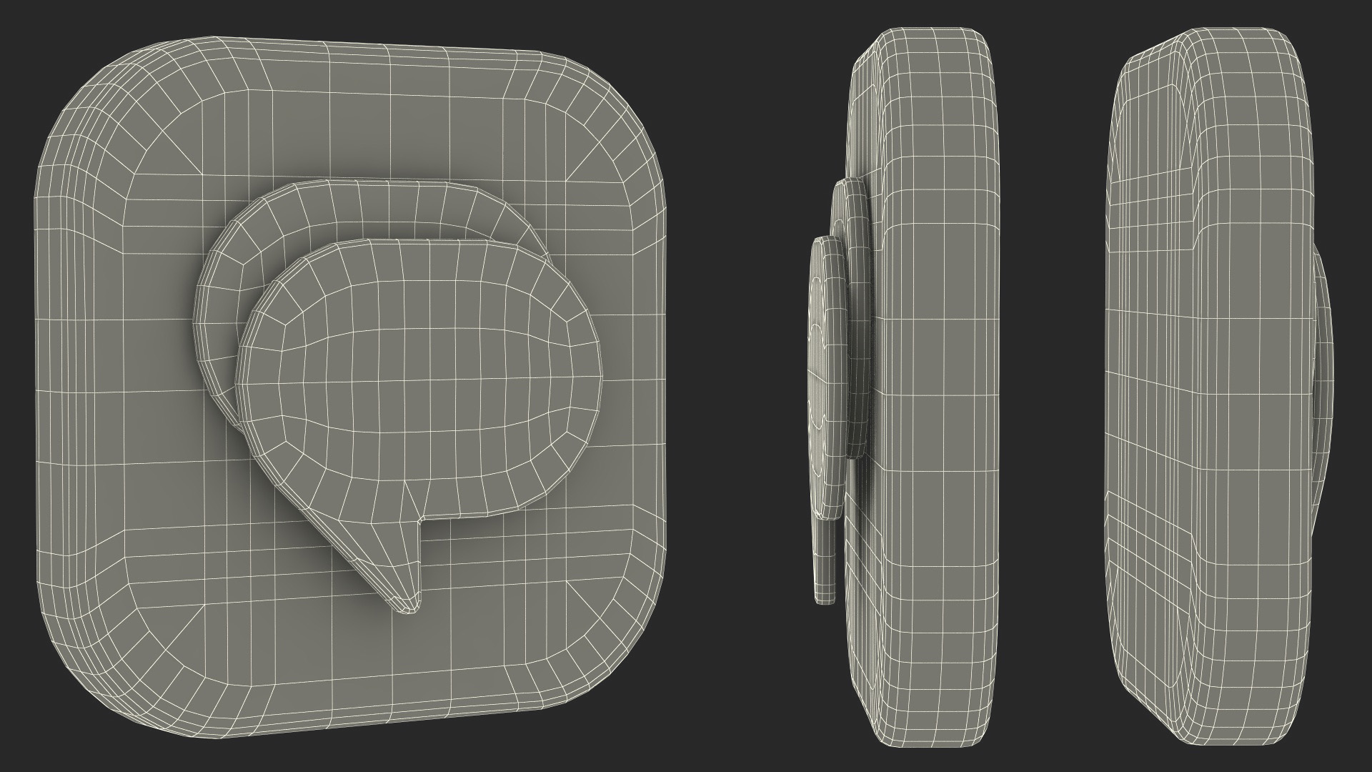 3D model Google Messages Icon