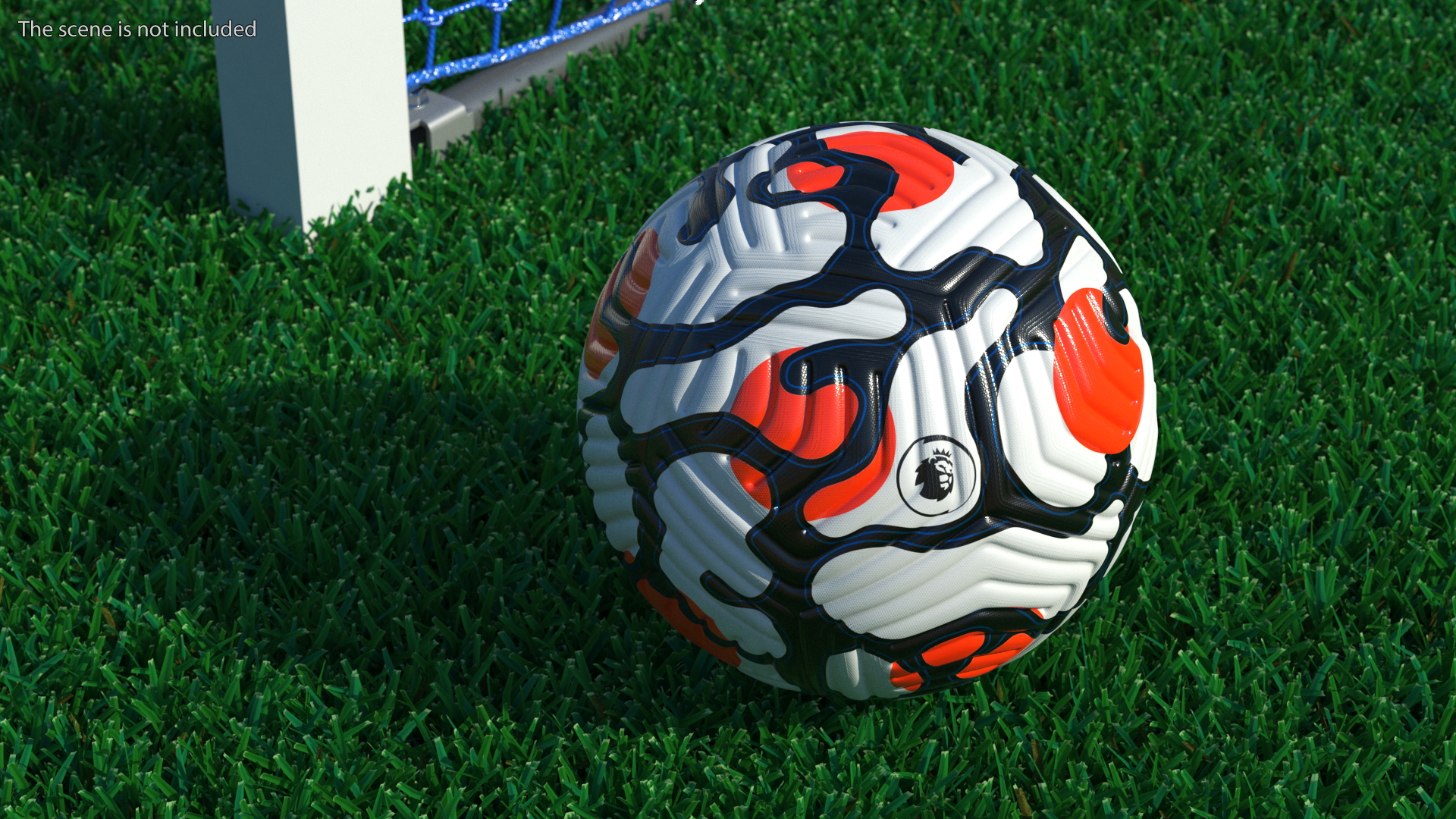 Soccer Ball Nike Flight Match Premier League 2021-22 3D