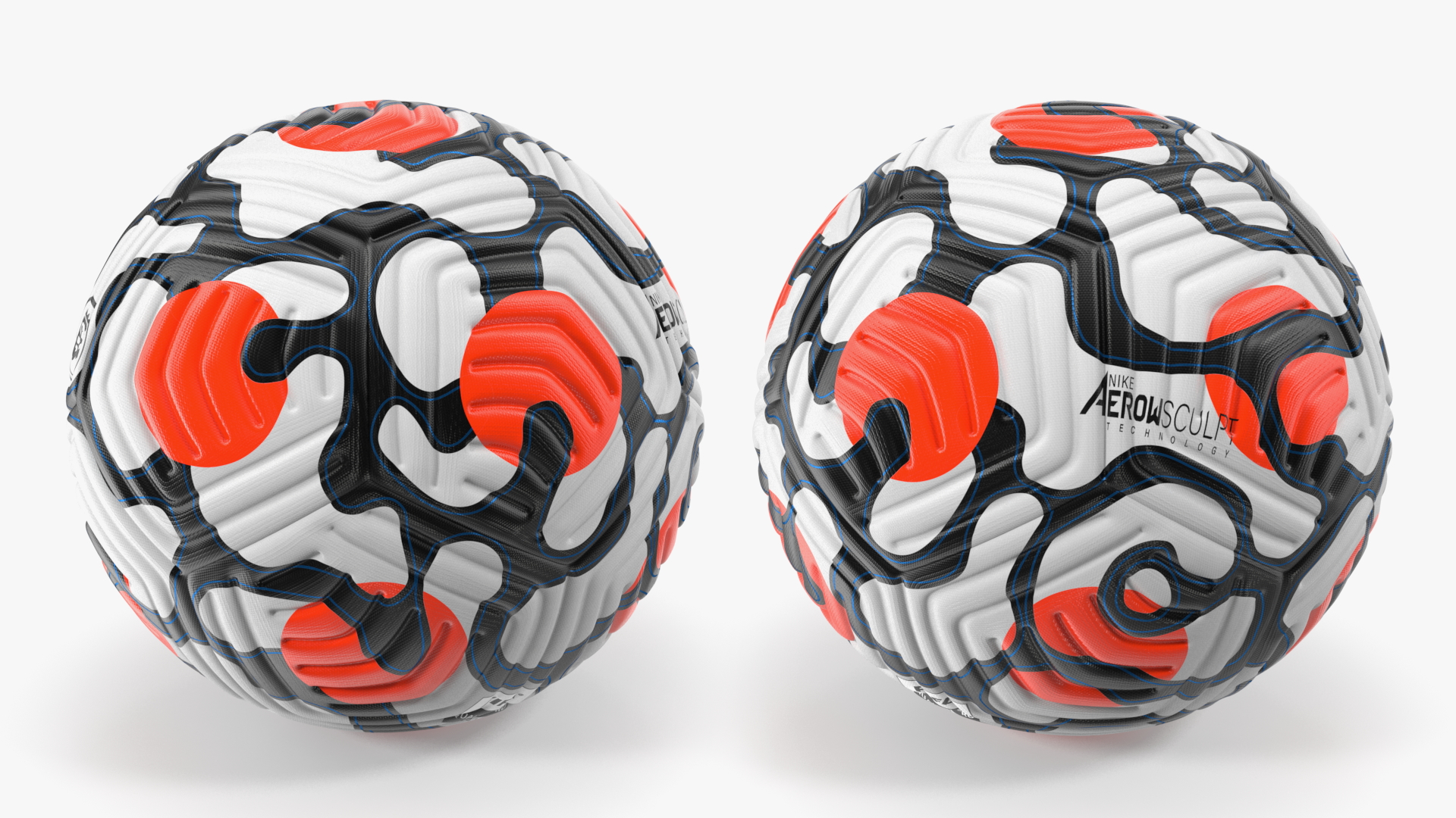 Soccer Ball Nike Flight Match Premier League 2021-22 3D
