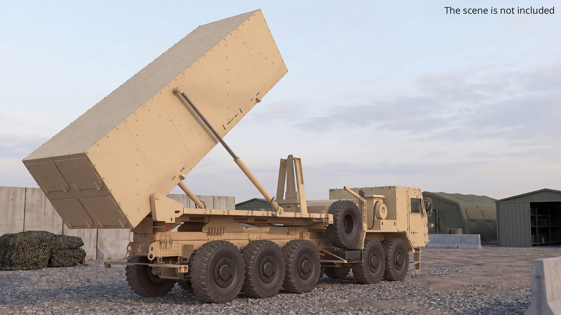 Tomahawk Missile Launcher Module Sand, view 3